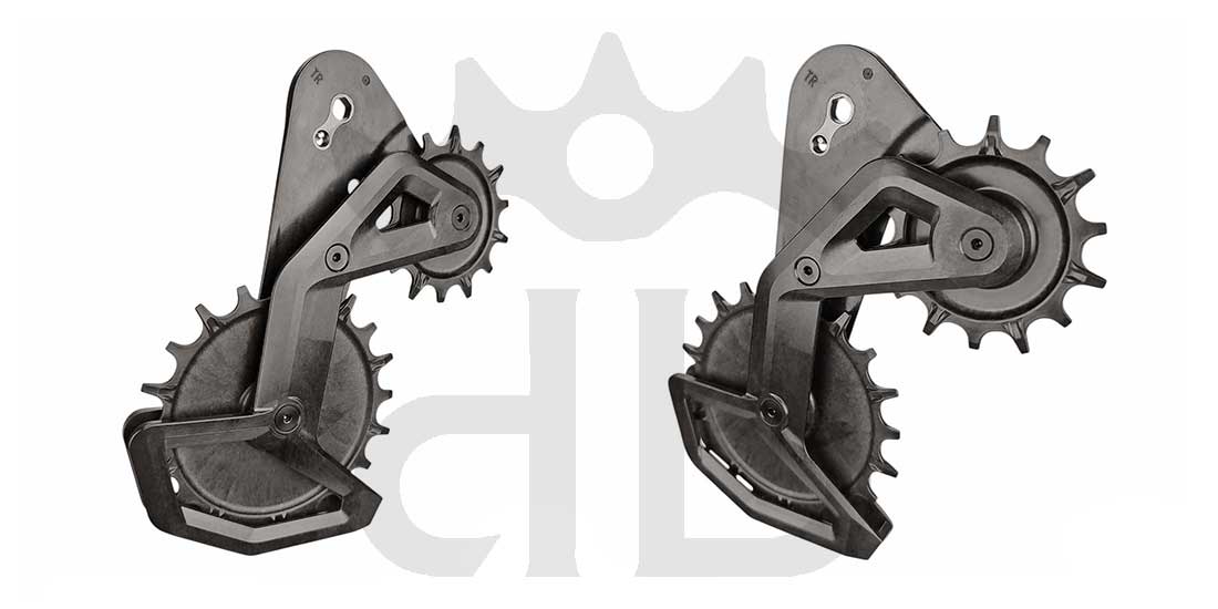 grigiocarbonio vivax flat 6° t800 3k curva manubrio carbonio ultraleggera Hopp Carbon Parts Gabbia Oversize Per Cambi Posteriori Sram Eagle Transmission AXS e Sram XPLR AXS 13s - 69 gr.