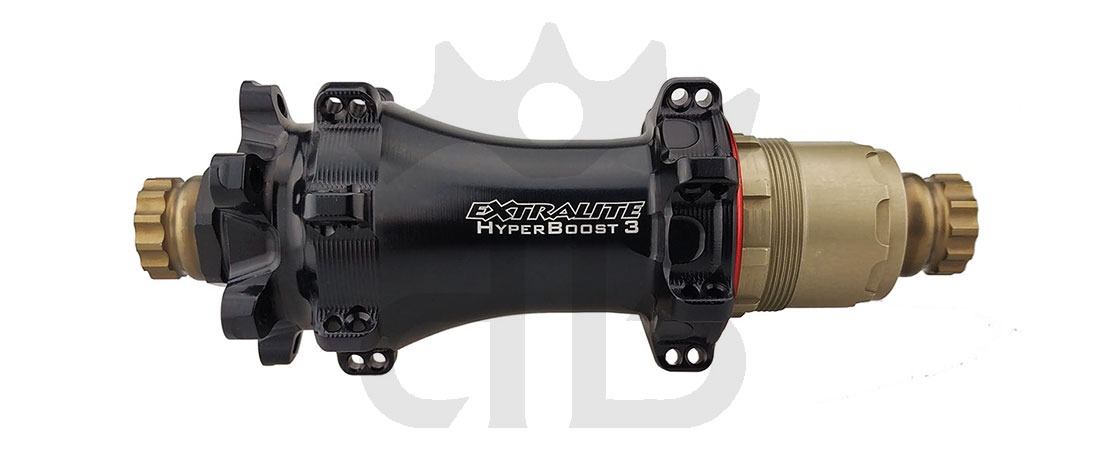 Extralite HyperBoost3 R MTB Boost Rear Hub 148 gr.