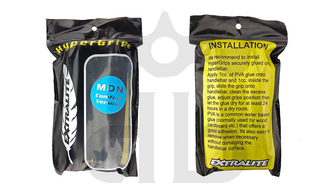 Extralite HyperGrips MDN Neoprene Grips 15 gr. (Pair)