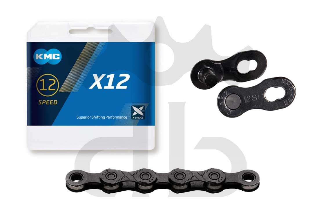 KMC X-12 BLACKTECH 12S CHAIN 268 Gr.