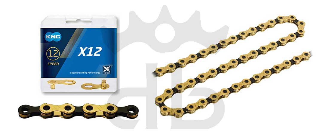 kmc x-12 ti-n gold/black catena 12v 268 gr.