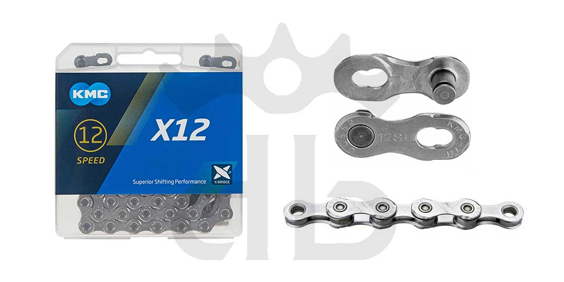 KMC X-12 SILVER 12S CHAIN 268 Gr.