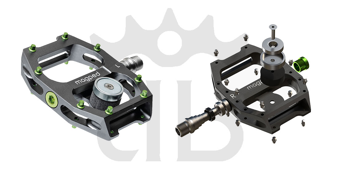 Magped Ultra Pedali Magnetici Titanio
