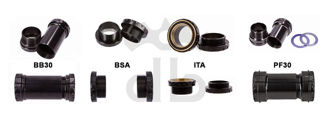 THM-Carbones Chiave Per Calotte Movimento Centrale BSA, BB30, ITA, PF30