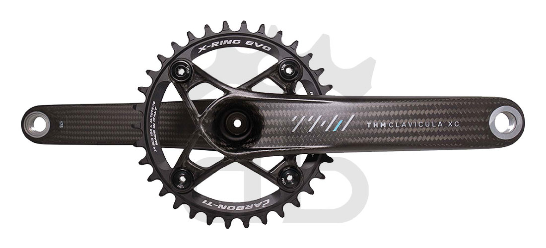 Pedivelle THM-Carbones Clavicula XC MTB 299 gr.