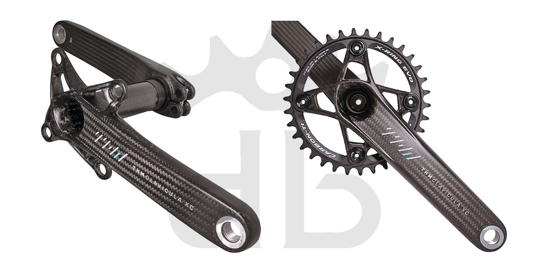 Pedivelle THM-Carbones Clavicula XC MTB 299 gr.