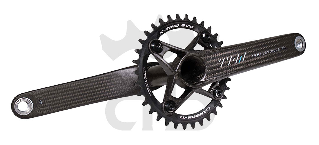 Pedivelle THM-Carbones Clavicula XC MTB 299 gr.