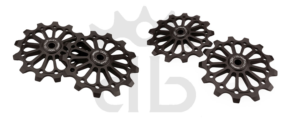 Extralite UltraPulley 13-13 Pulegge Cambio 13 Denti Ultraleggere Shimano 12V