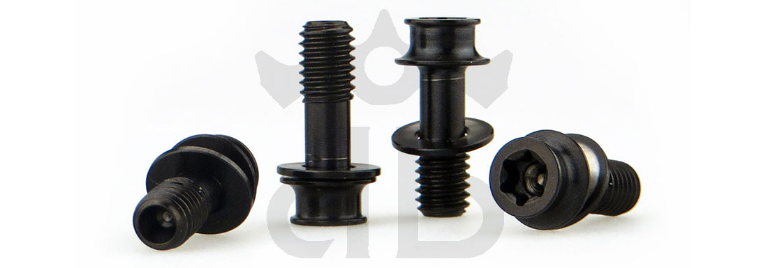 extralite extrabolt 4.5 viti pinze freno in titanio nere