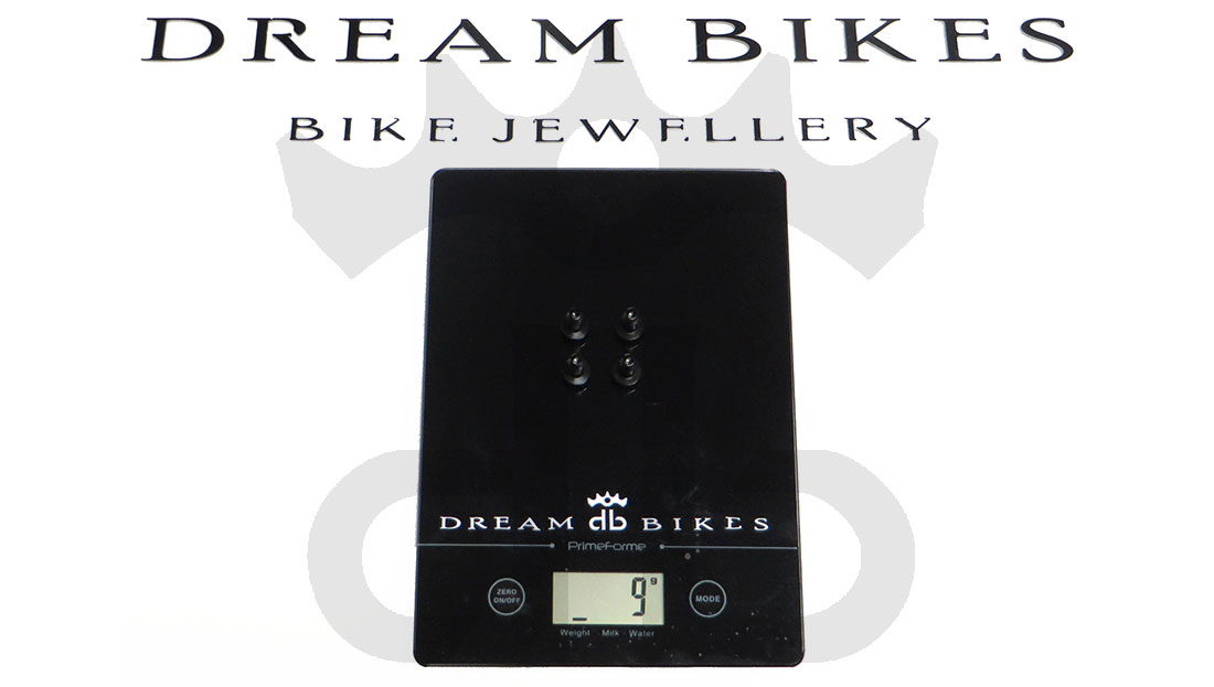 extralite extrabolt 4.5 viti pinze freno in titanio nere