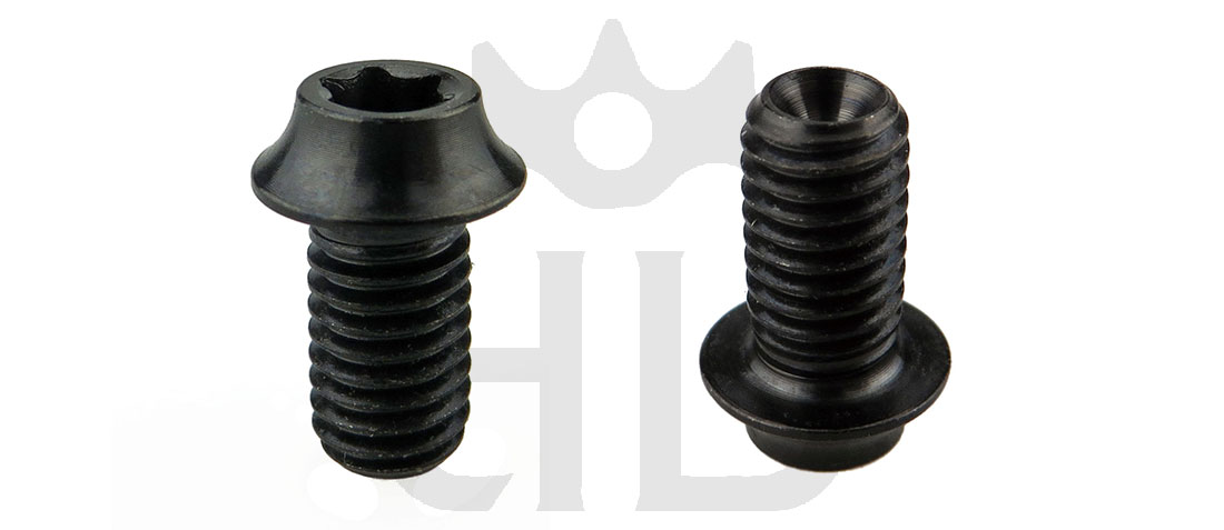 extralite extrabolt 9.1 viti dischi freno in titanio nere