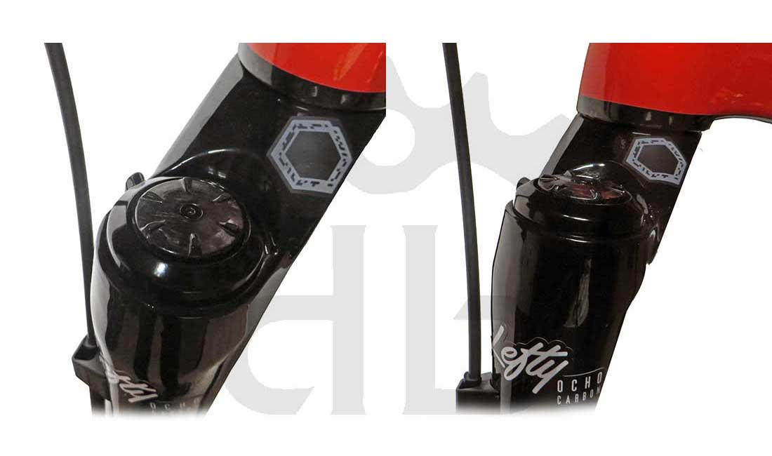 Hopp Carbon Registro Compressione Per Forcella Cannondale Lefty Ocho