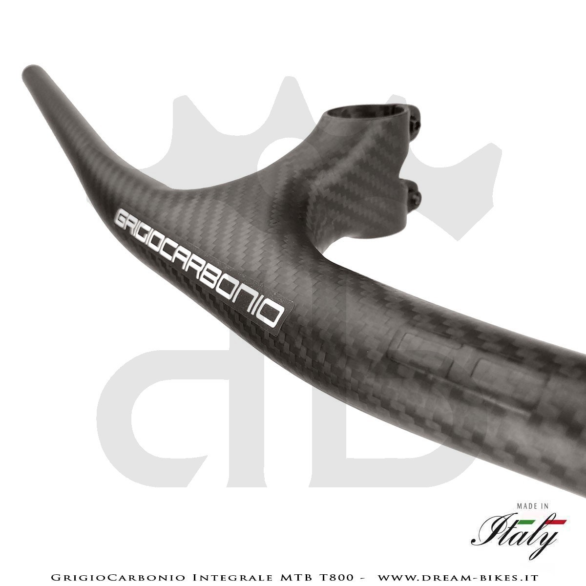 GrigioCarbonio Integrale MTB T800 Ultralight Carbon Handlebar from