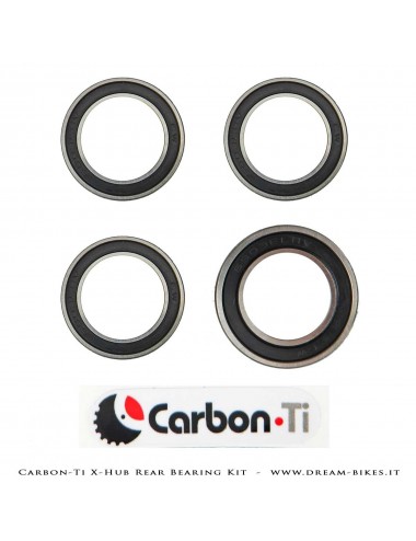 Carbon-Ti Bearing Kit For X-Hub SL/SP Rear Hubs