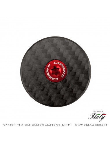 Carbon-Ti X-Cap Carbon Matte OS 1.1/4" Tappo Sterzo